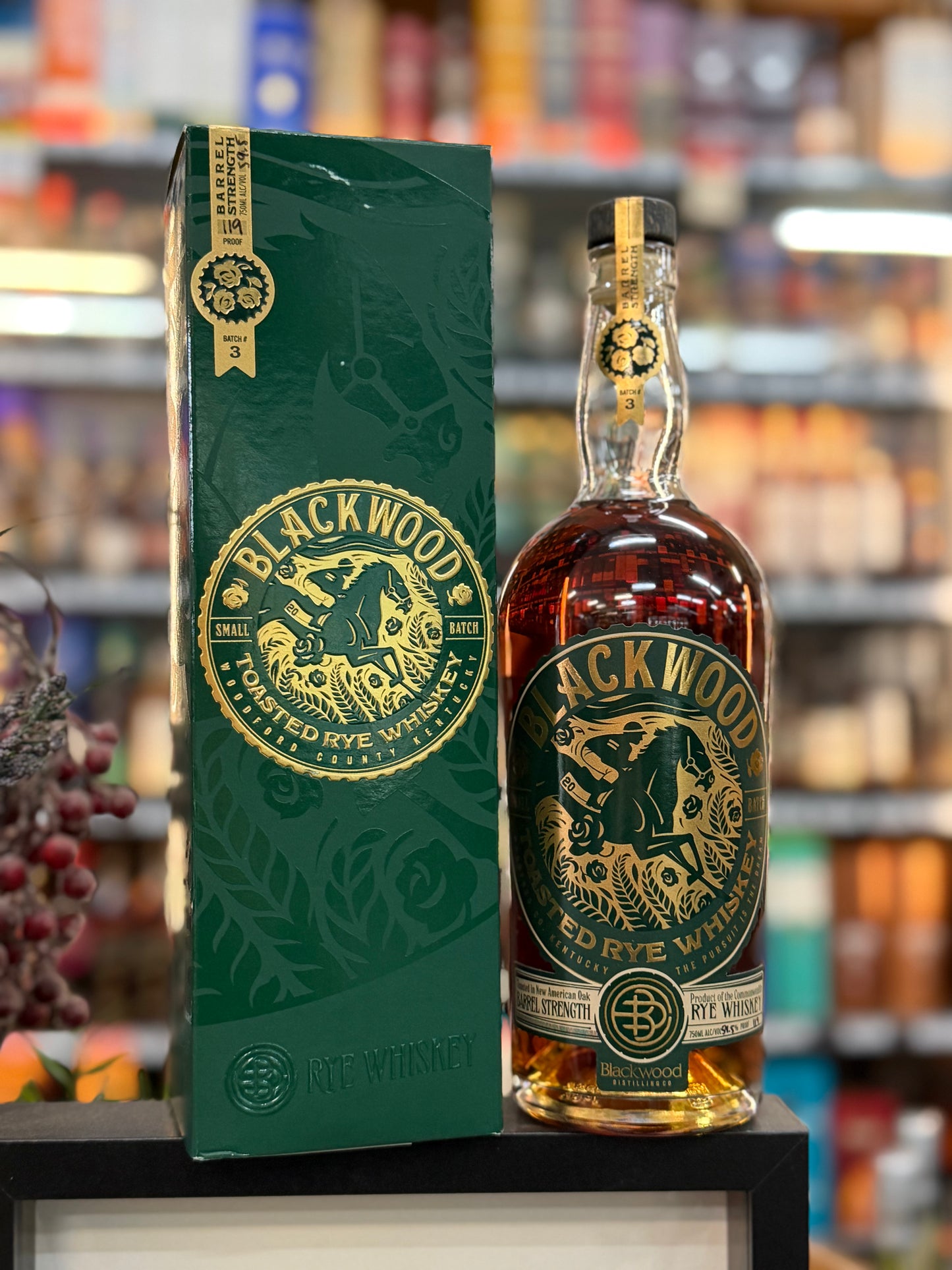 Blackwood Toasted Rye Batch 3 - 59.5% (750ml)
