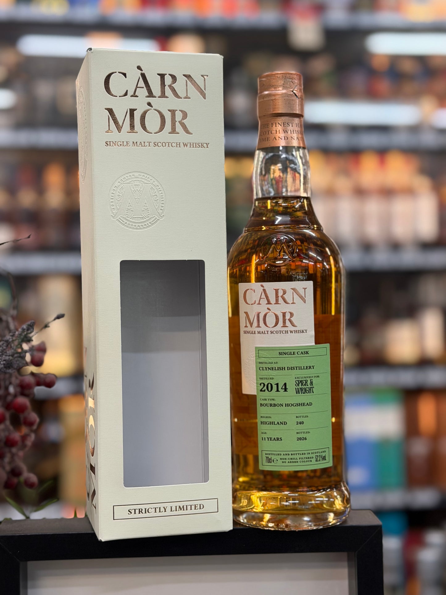 Carn Mor Clynelish 2014 Single Cask 11yo for Spier & Wright 52.3% (700ml)