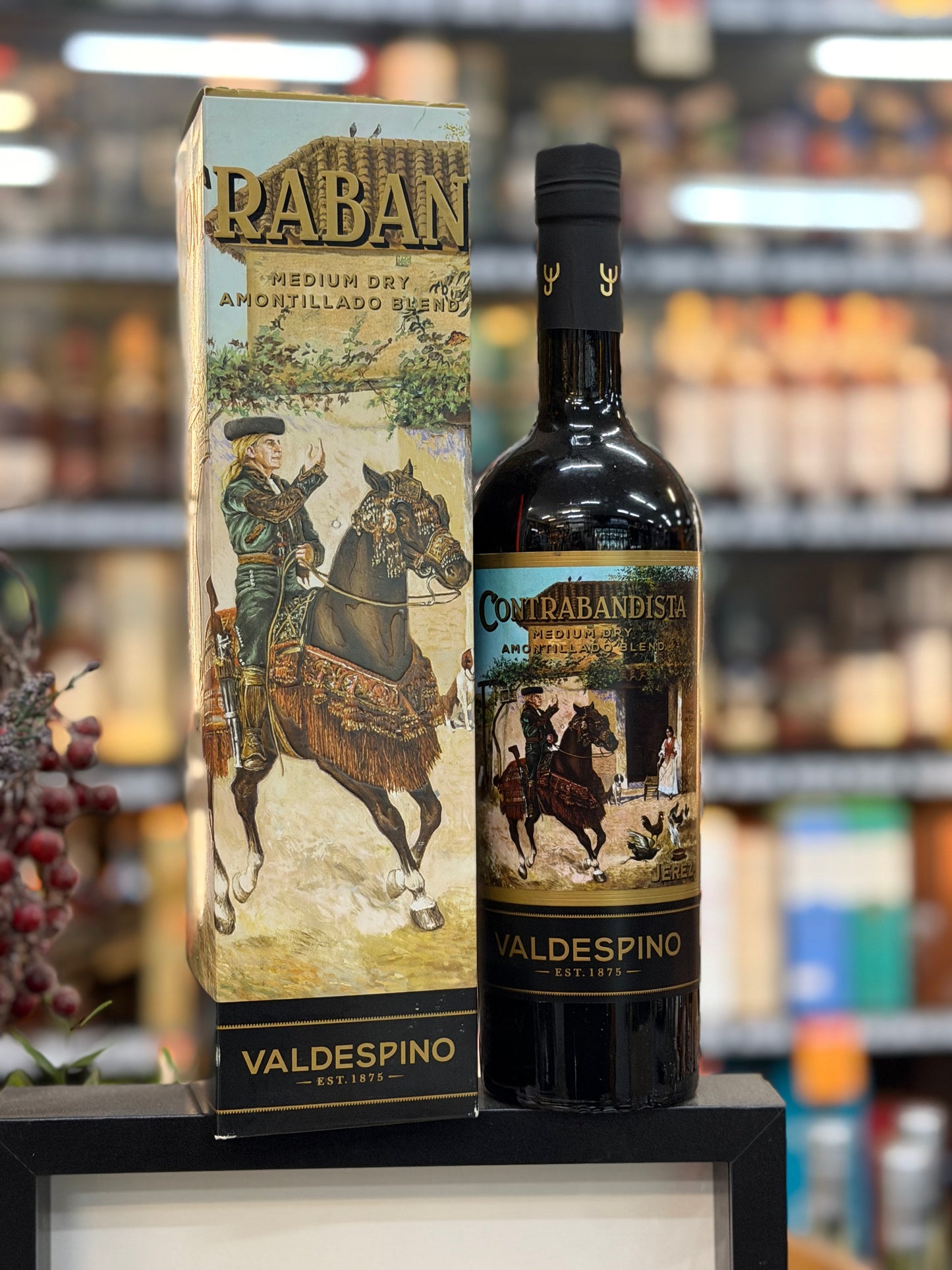 Valdespino Contrabandista Amontillado Sherry NV (750ml)
