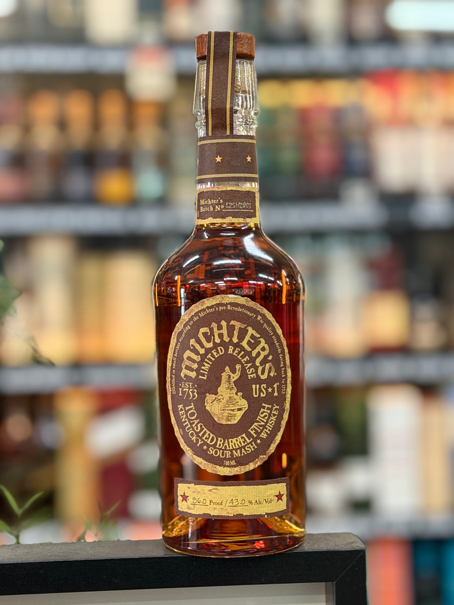 Michter's Limited Release Toasted Barrel Finish Sour Mash Whiskey 2025 Release (700ml)