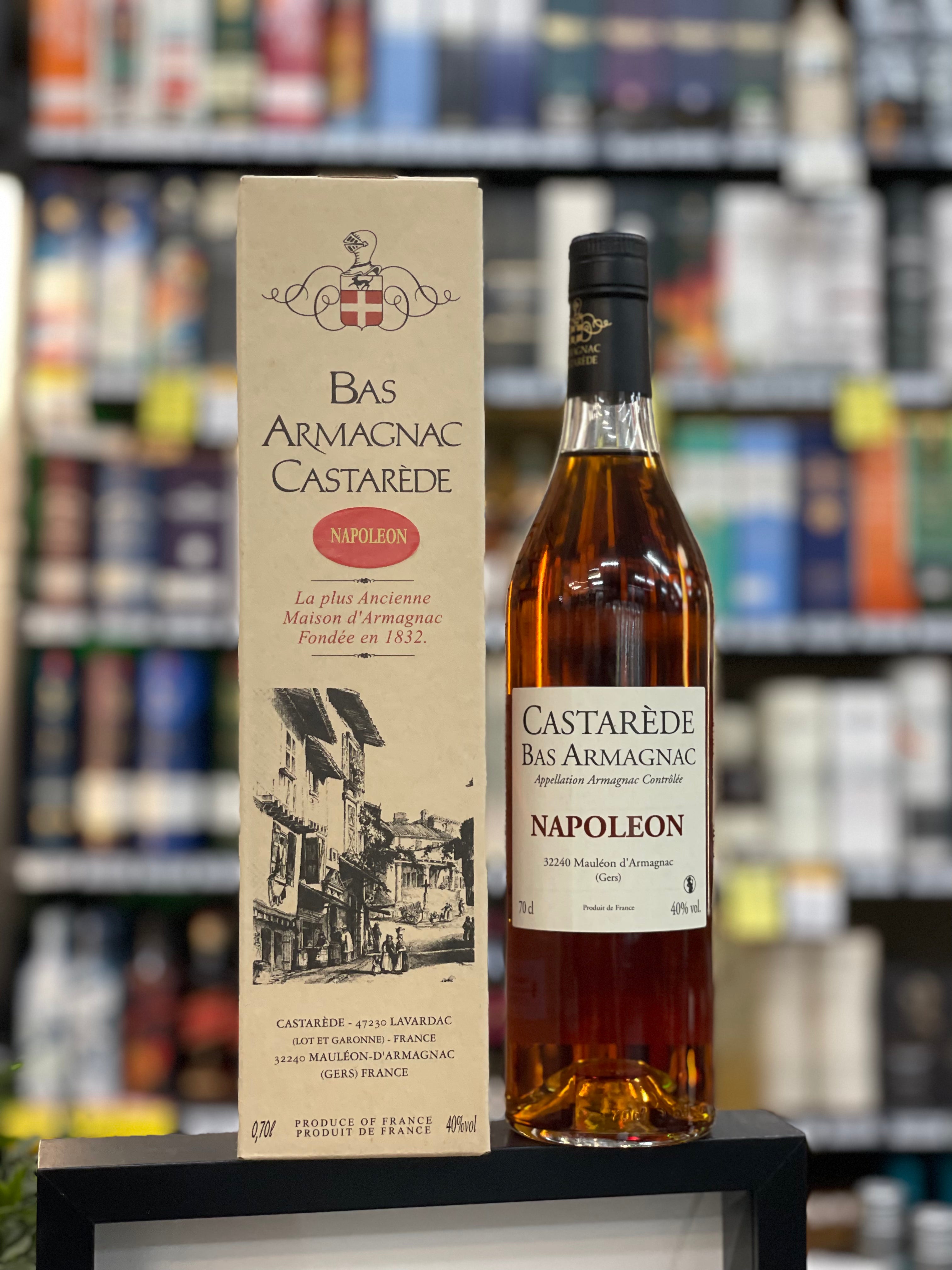 Castarede Bas-Armagnac Napoleon 15yo (700ml) – Estate Cellars Castarede Bas-Armagnac Napoleon 15yo (700ml) – Estate Cellars