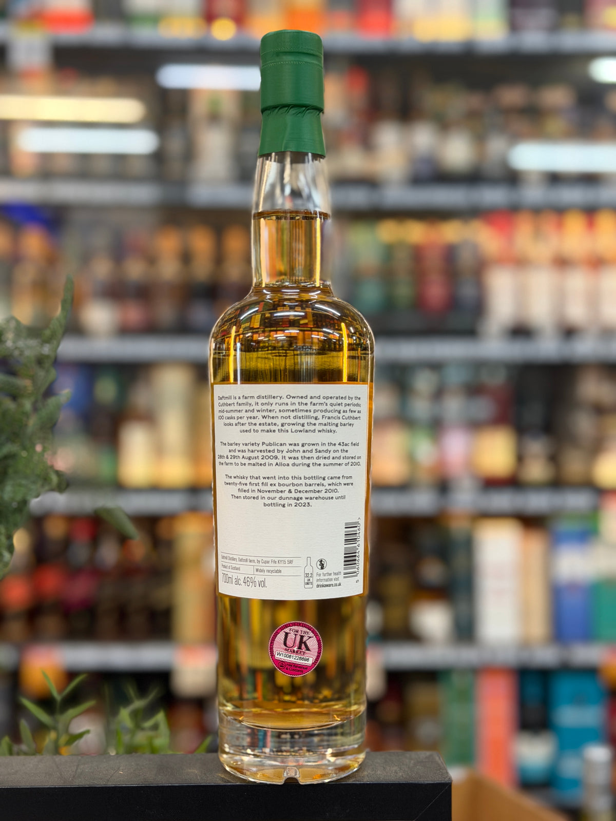 Daftmill 2010 Winter Batch Lowland Single Malt Scotch Whisky (700ml)