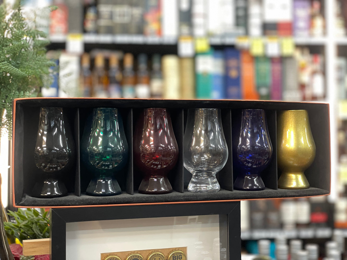Glencairn 6 Coloured Set Whisky Glassware