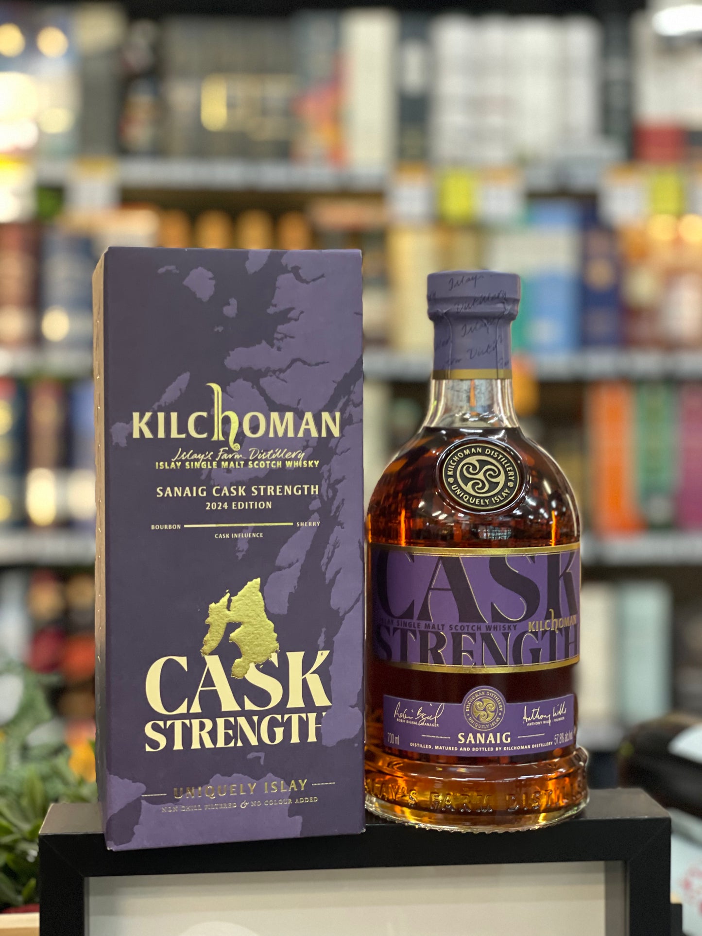 Kilchoman Sanaig Cask Strength 57.8% Islay Single Malt Whisky 2024 Edition (700ml)