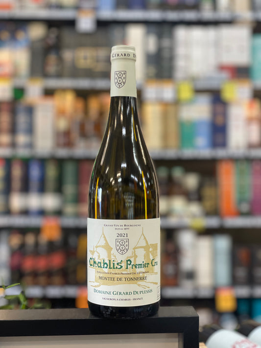 Domaine Gerard Duplessis Chablis Premier Cru Montee de Tonnerre 2021 (750ml)