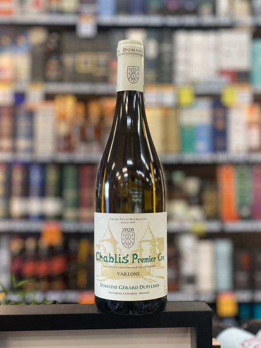 Domaine Gerard Duplessis Chablis 1er Cru Vaillons 2020 (750ml)