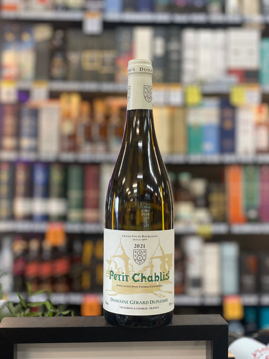 Domaine Gerard Duplessis Petit Chablis 2021 (750ml)
