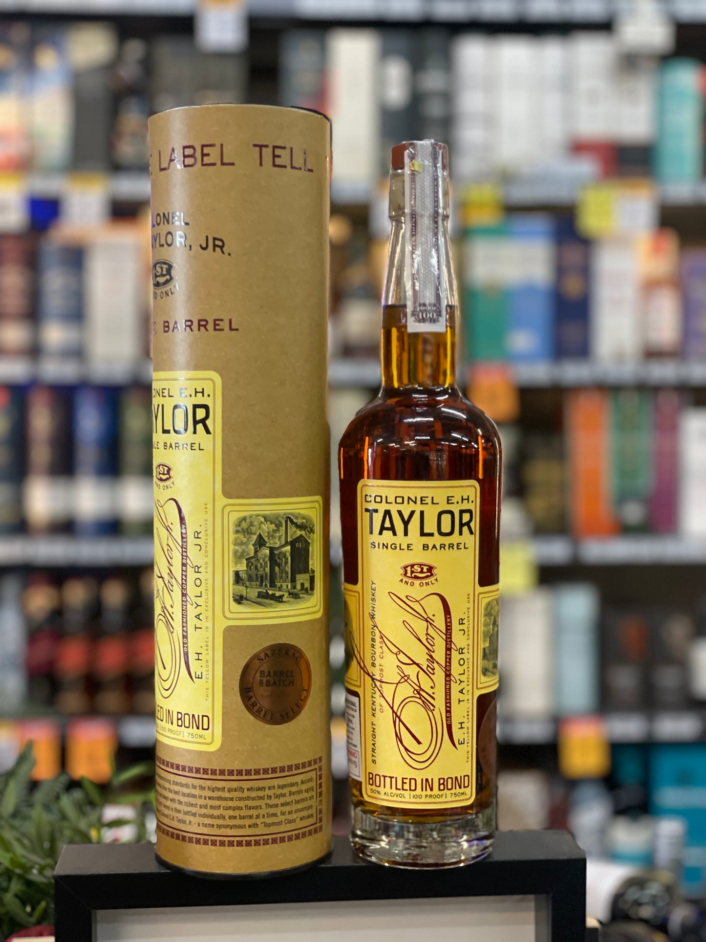 E.H. Taylor Single Barrel Dark Oak & Burnt Toffee Bourbon (750ml)