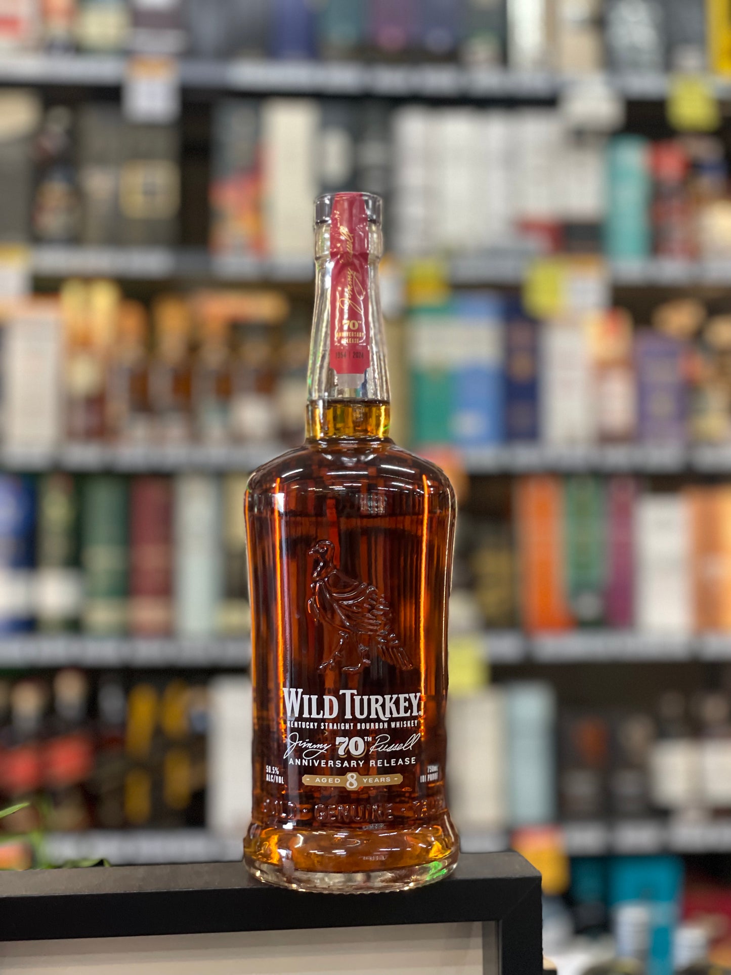 Wild Turkey Jimmy Russell's 70th Anniversary 8-Year-Old Bourbon