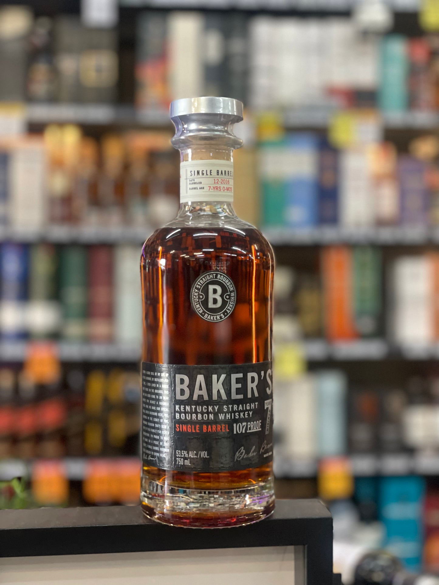 Baker Bourbon 7yo 53.5% (750ml)