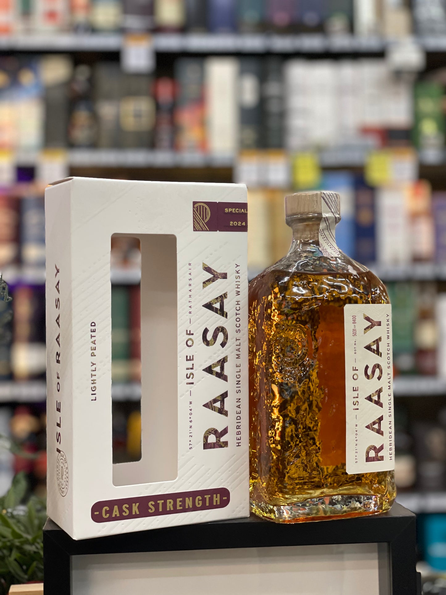 Isle of Raasay Cask Strength Single Malt Whisky 2024 Release 1 (700ml)
