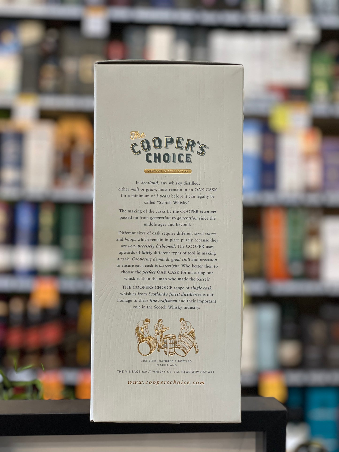 Cooper's Choice Campbeltown 2014 10yo SSW Exclusive Single Malt Whisky (700ml)