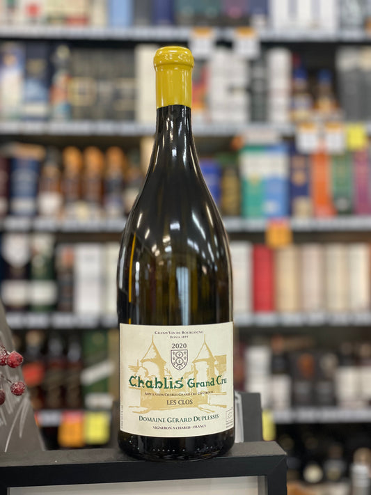 Domaine Gerard Duplessis Chablis Grand Cru Les Clos 2020 Magnum (1.5L)