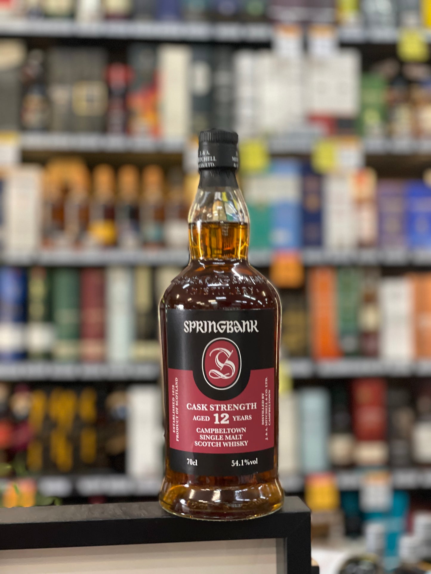 Springbank 12yo Cask Strength Single Malt Whisky 2023 Release UK Label (700ml)
