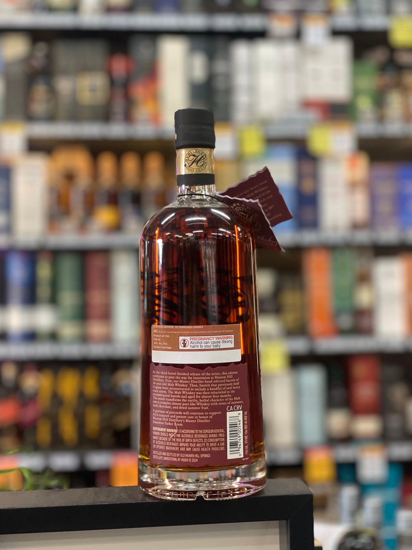 Parker’s Heritage 18th edition 14yo 53.5% Bourbon (750ml)