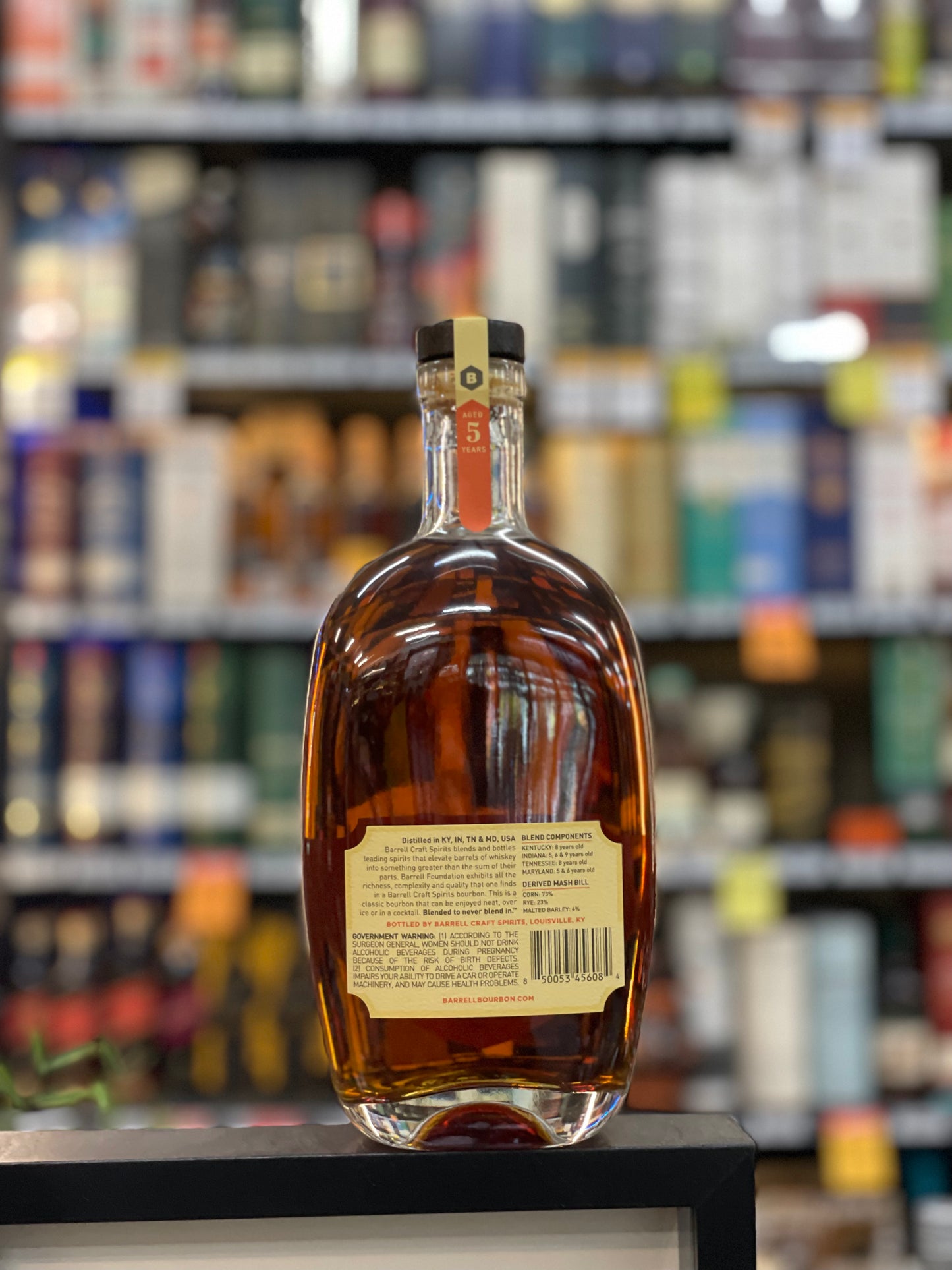 Barrell Craft Spirits Foundation 5 Year Old 100 Proof Straight Bourbon Whiskey (750ml)