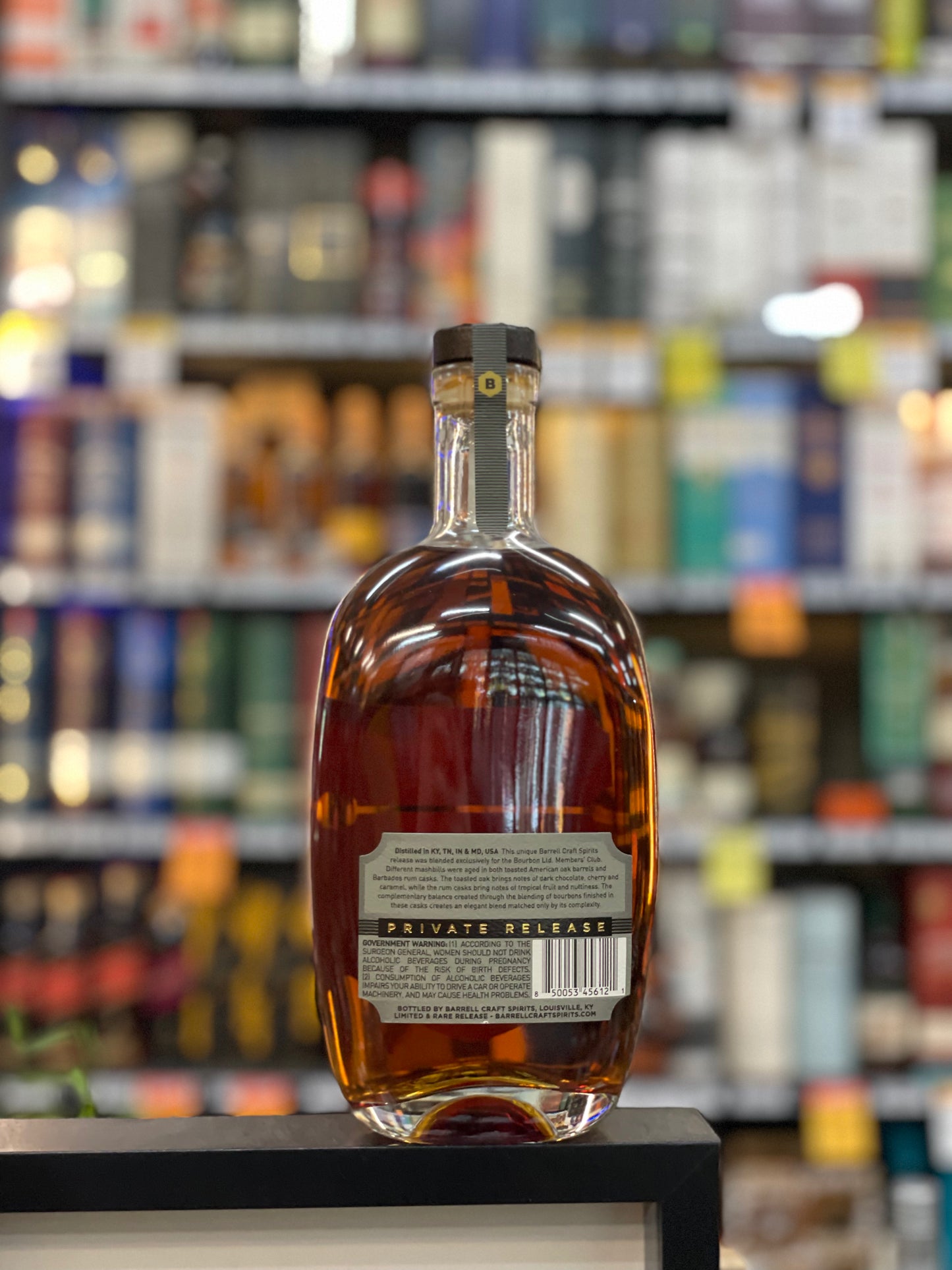 Barrell Craft Spirits Gray Label Private Release for WHA Straight Bourbon Whiskey (750ml)