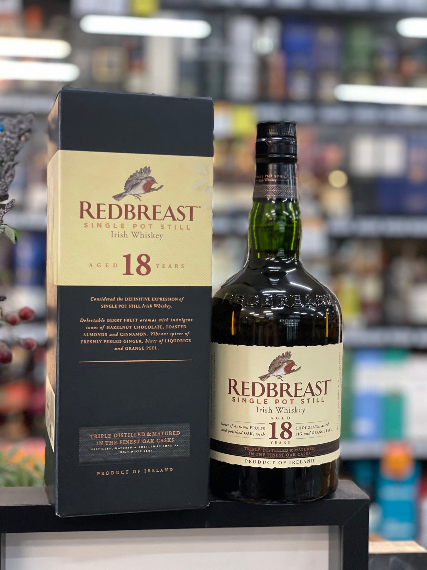 Redbreast 18yo Single Pot Irish Whiskey (700ml)