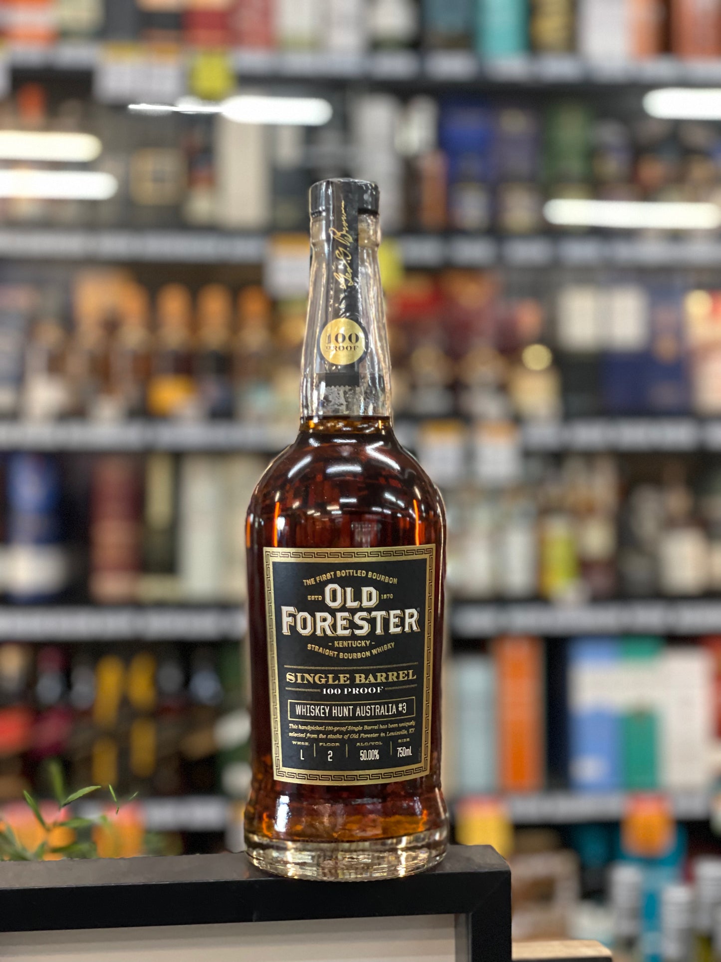Old Forester WHA Proof Release 3 Single Barrel Bourbon (750ml)