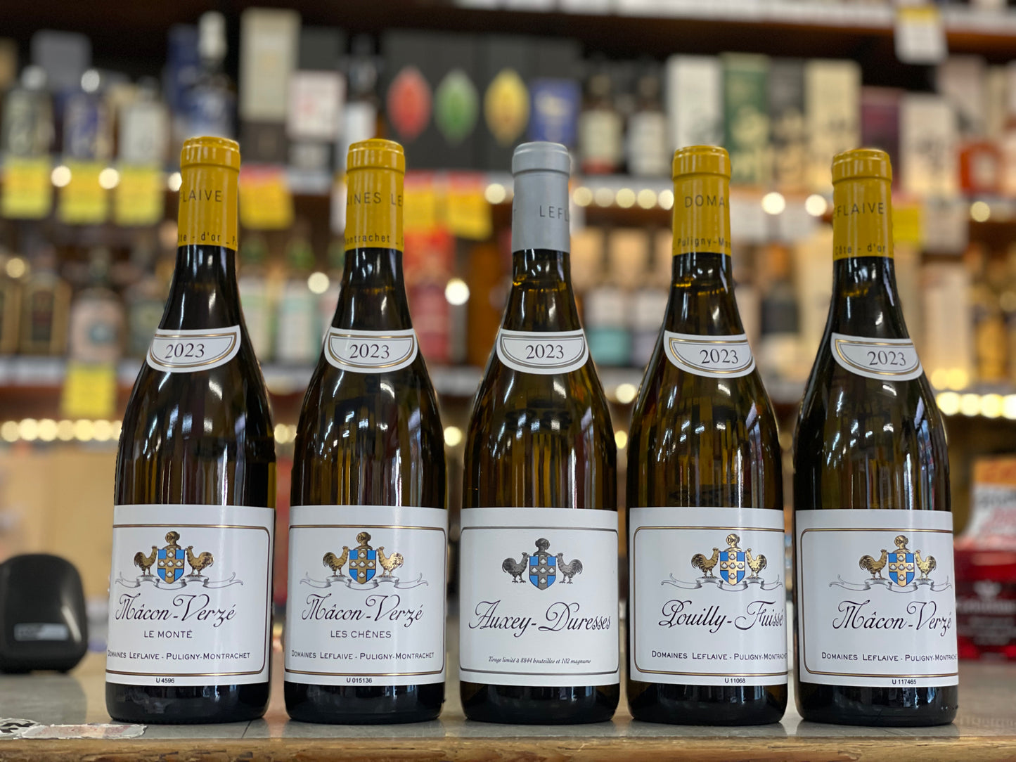 Domaines Leflaive 2023 Vintage 5 Bottles Bundle (5x750ml)