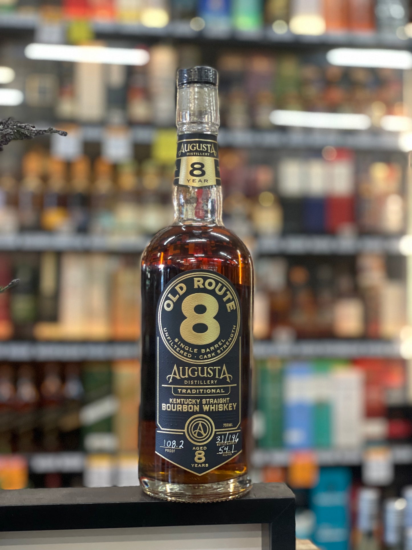 Augusta Old Route 8 Limited 8-Year Single Barrel Bourbon 54.1% (750ml)