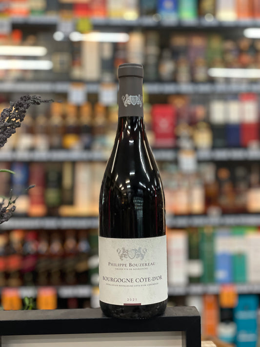 Philippe Bouzereau Bourgogne Cote d'or Rouge 2021 (750ml)