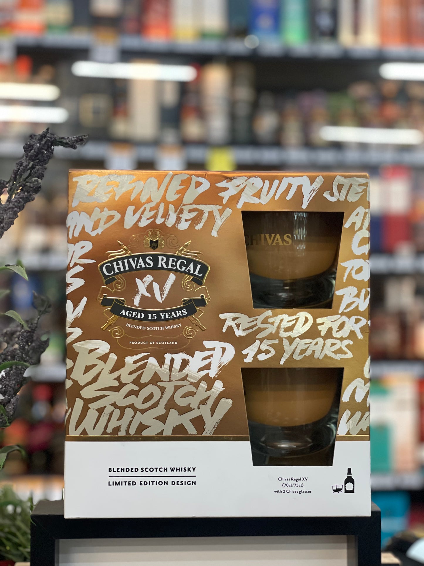 Chivas Regal Scotch Whisky XV Gift Pack (700ml)