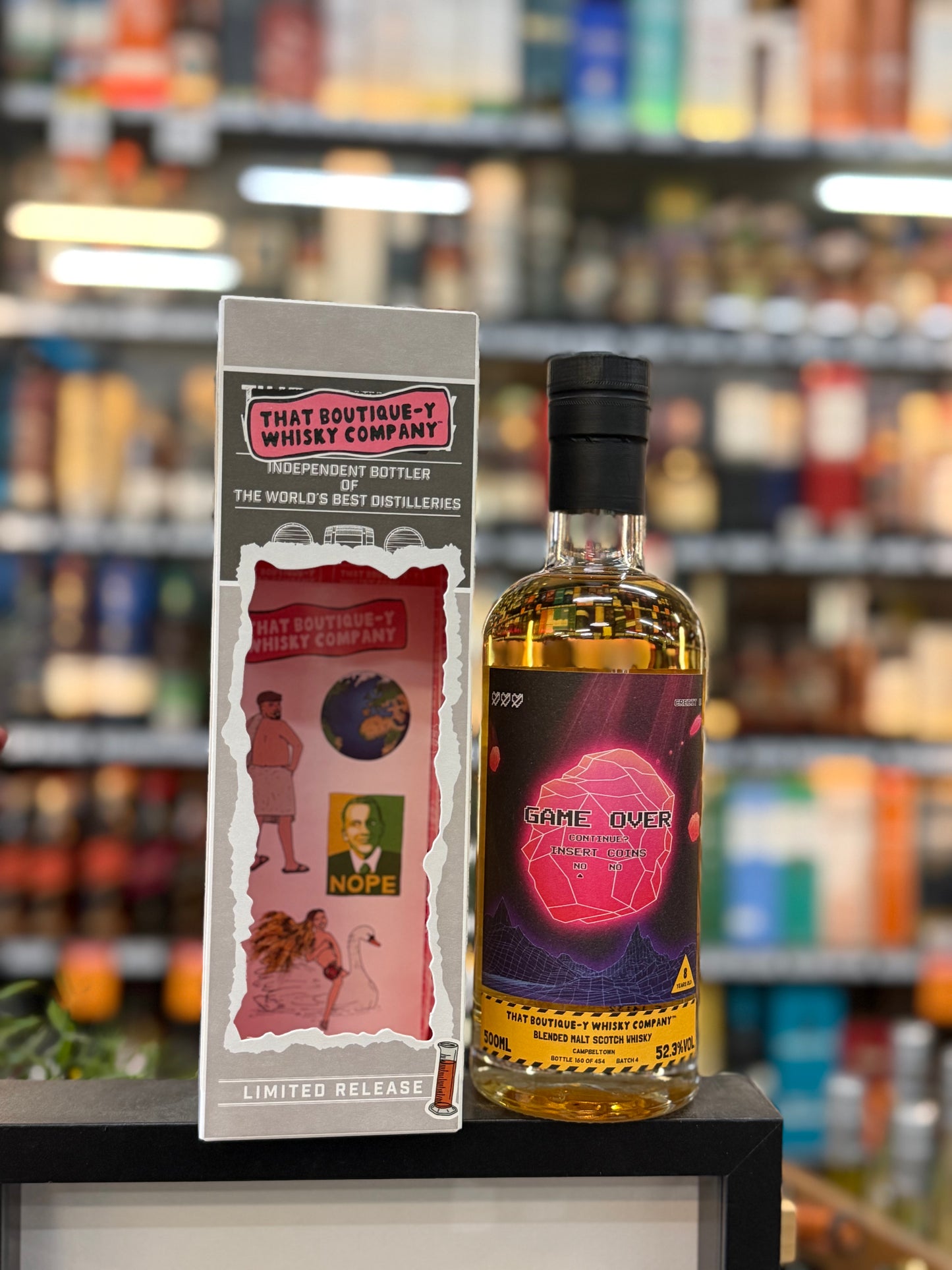 That Boutique-y Whisky Company Campbeltown 8 Year Old Cask Strength Blended Malt Scotch Whisky Batch 4(500ml)