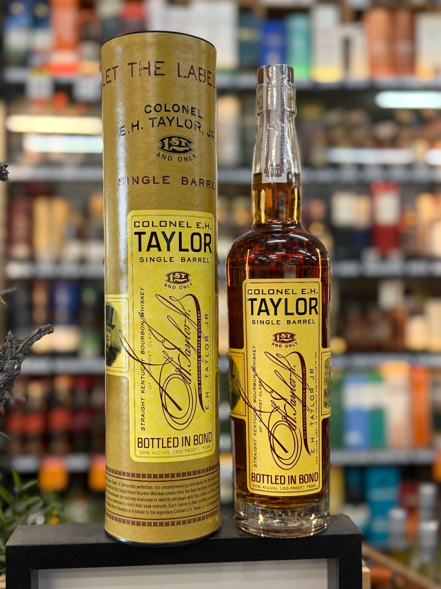 Colonel E.H.Taylor Single Barrel Bottled in Bond Bourbon 2024 (750ml)