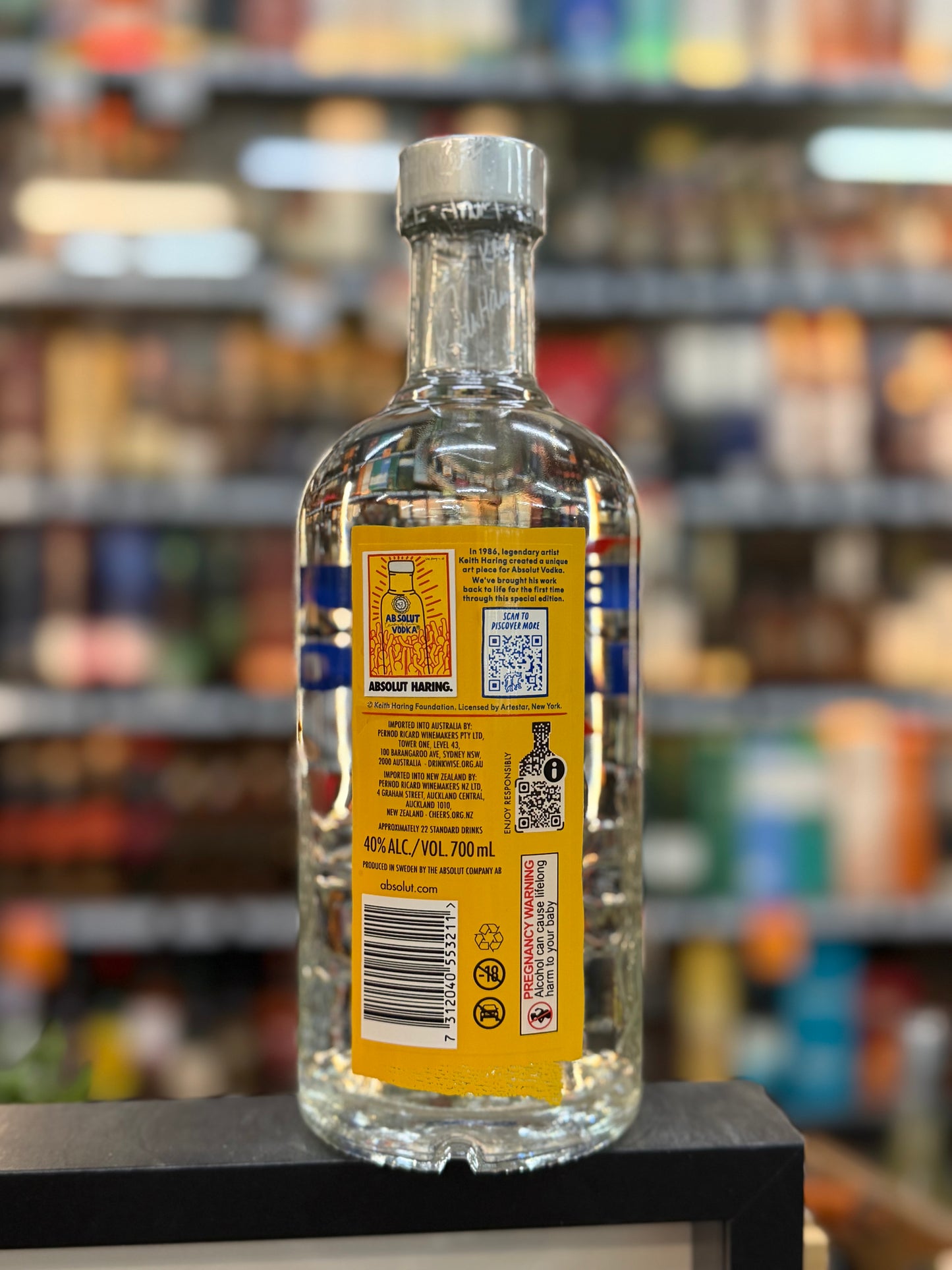 Absolut Vodka Haring 2025 Artist Edition (700ml)