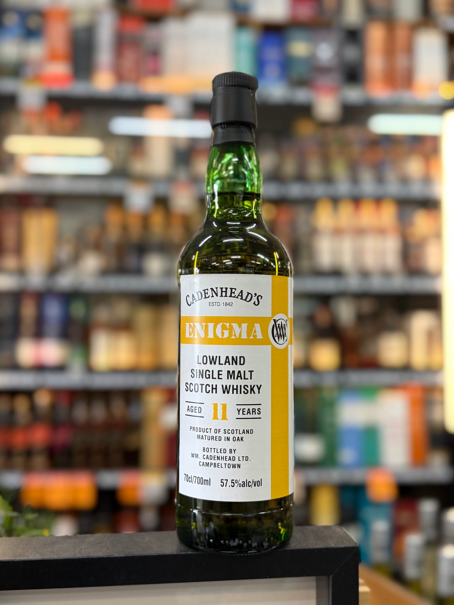 Cadenhead Enigma 2013 11yo 57.5% Oloroso Cask Lowlands Single Malt Whisky (700ml)