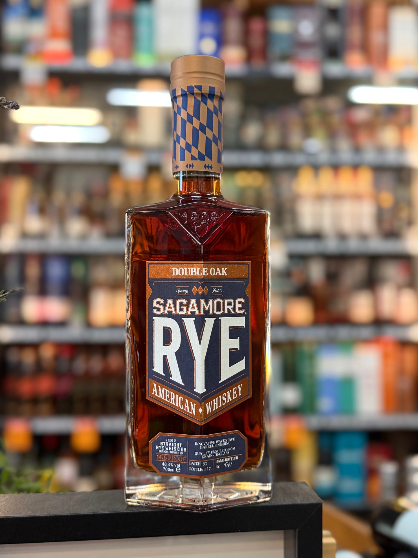 Sagamore Rye Double Oak American Whiskey (700ml)