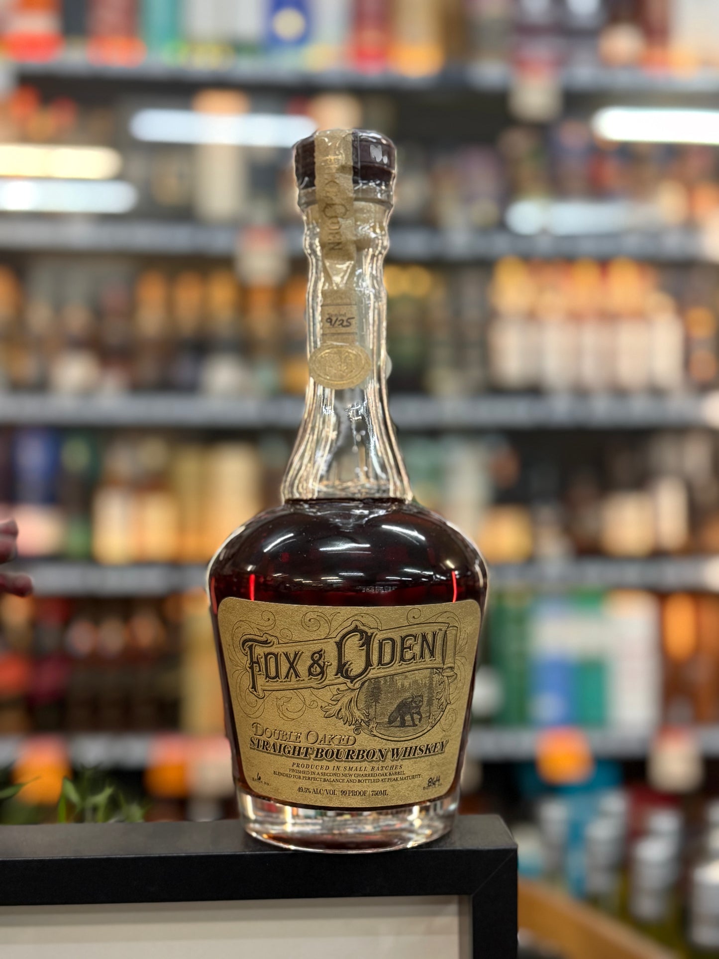 Fox & Oden Double Oaked Straight Bourbon Whiskey (750ml)