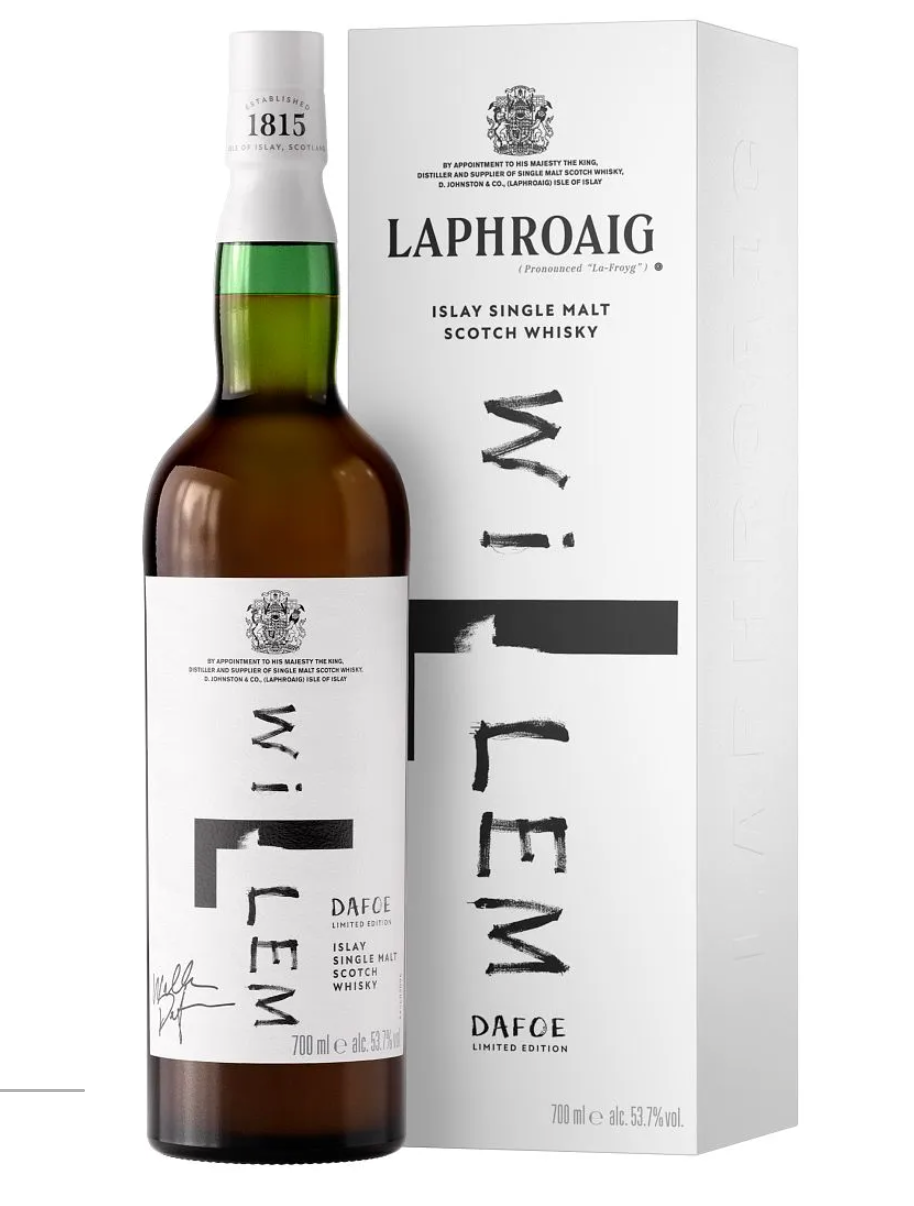 Laphroaig 14 Year Old Willem Dafoe Limited Edition Islay Single Malt Scotch Whisky (700ml) Pre Order Now