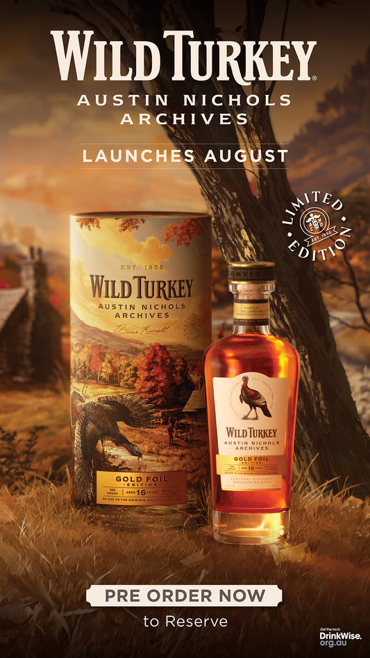 Wild Turkey Austin Nichols Archives – Gold Foil Edition 16yo Kentucky Straight Bourbon Whiskey (700ml) Pre-Order