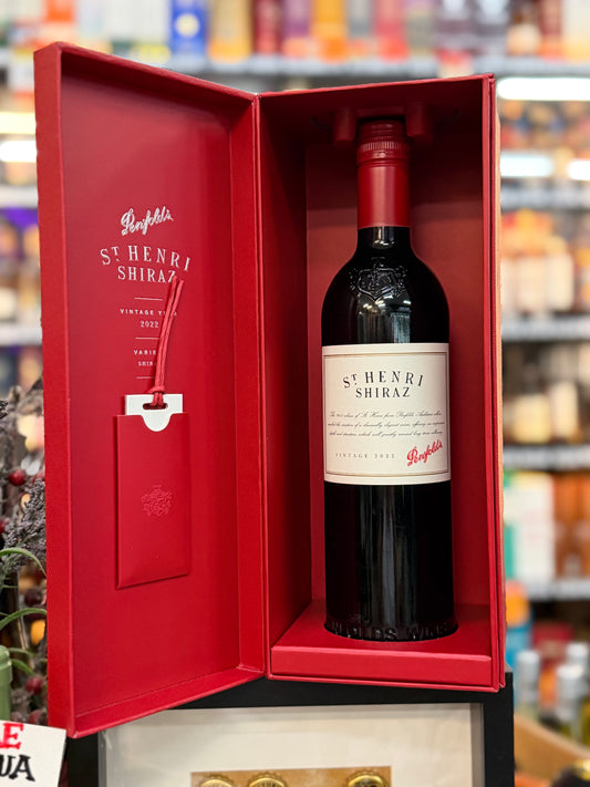 Penfolds St Henri Shiraz 2022 Gift Box (750ml)