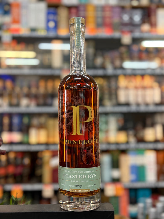 Penelope Toasted Barrel Finish Straight Rye Whiskey (750ml)