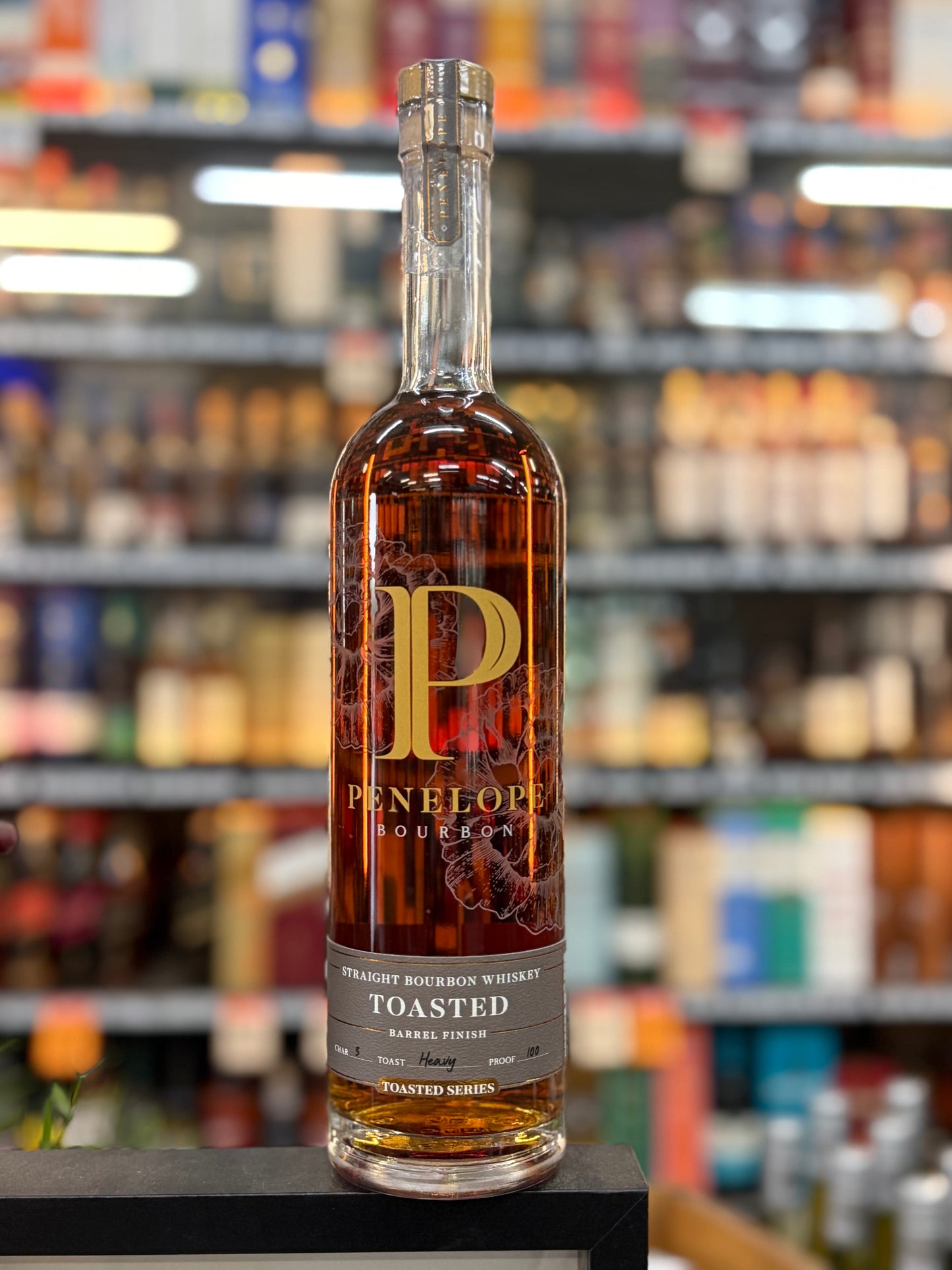 Penelope Toasted Barrel Finish Straight Bourbon Whiskey (750ml)