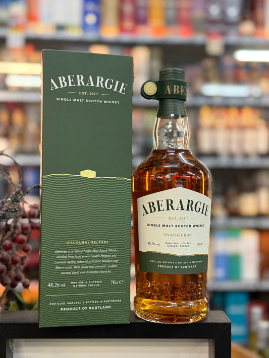 Aberargie Single Malt Scotch Whisky Inaugural Release 48.2% (700ml)