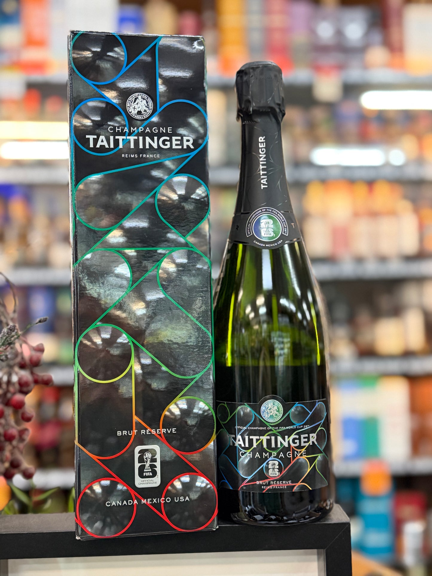 Taittinger Brut Réserve FIFA World Cup 2026 Champagne Gift Box (750ml)