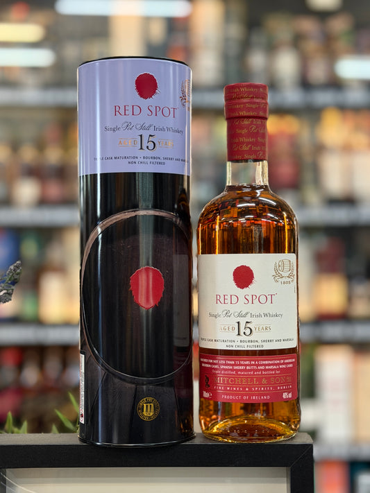 Red Spot Aged 15 Years Single Pot Still Irish Whiskey (700ml)