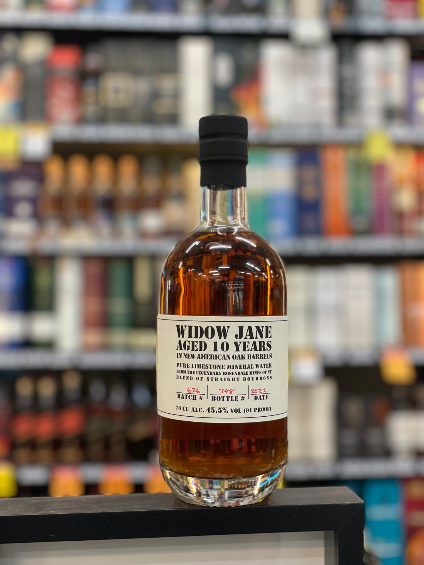 Widow Jane Aged 10 Years Bourbon (700ml)