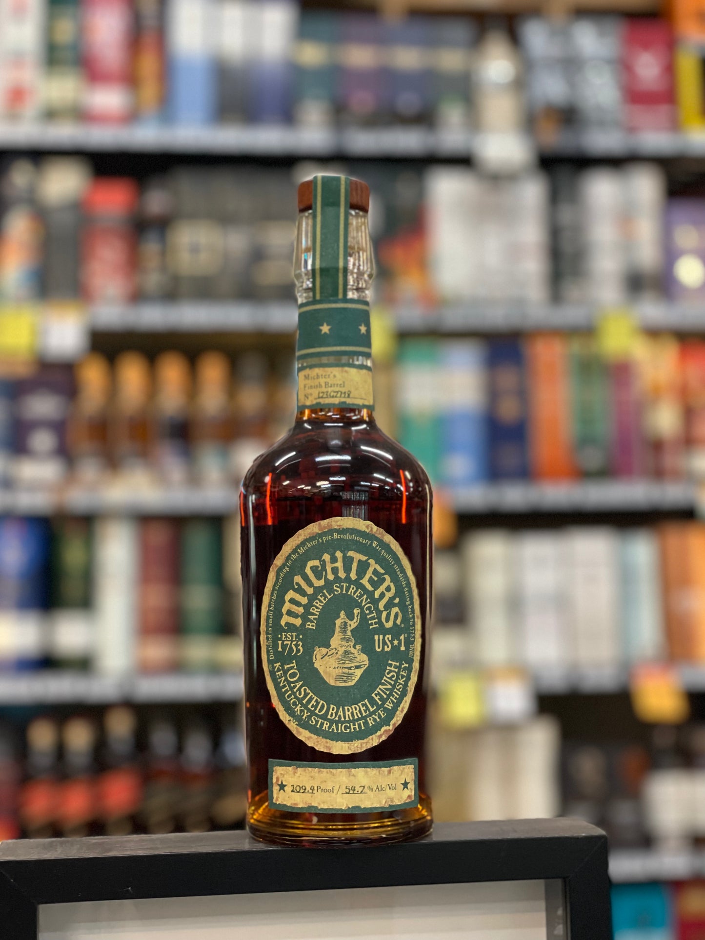 Michter's Barrel Strength Toasted Barrel Finish Straight Rye Whiskey 2023 (700ml)