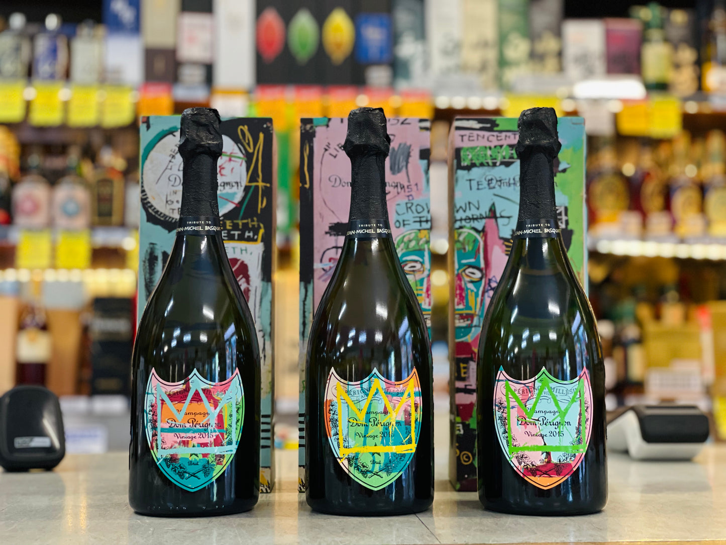 Dom Pérignon x Jean-Michel Basquiat 2015 Champagne 3 Pack (750ml)