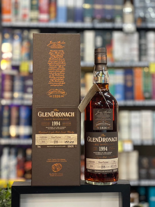 GlenDronach Cask Bottling 1994 28Yo Oloroso Puncheon Single Malt Whisky (700ml)