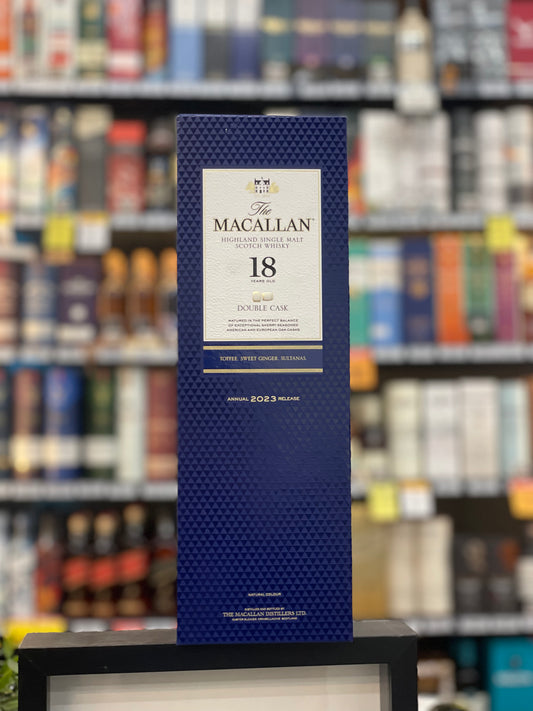 Macallan 18 Yo Double Cask Single Malt Whisky (700ml)