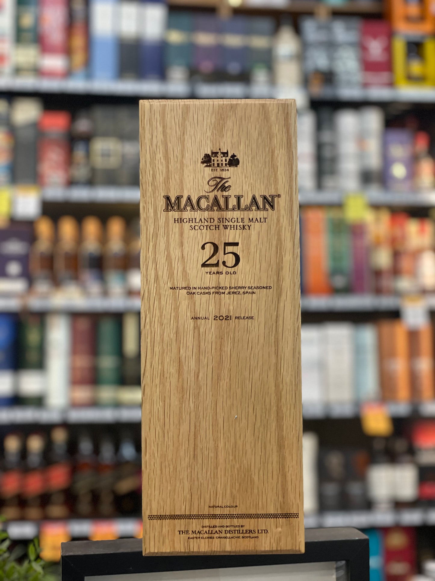 Macallan 25Yo Single Malt Whisky 2021 Release (700ml)