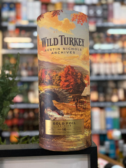 Wild Turkey Austin Nichols Archives – Gold Foil Edition 16yo Kentucky Straight Bourbon Whiskey (750ml)