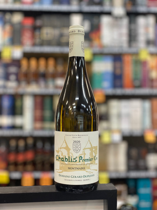 Domaine Gerard Duplessis Chablis 1er Cru Montmains 2020 (750ml)