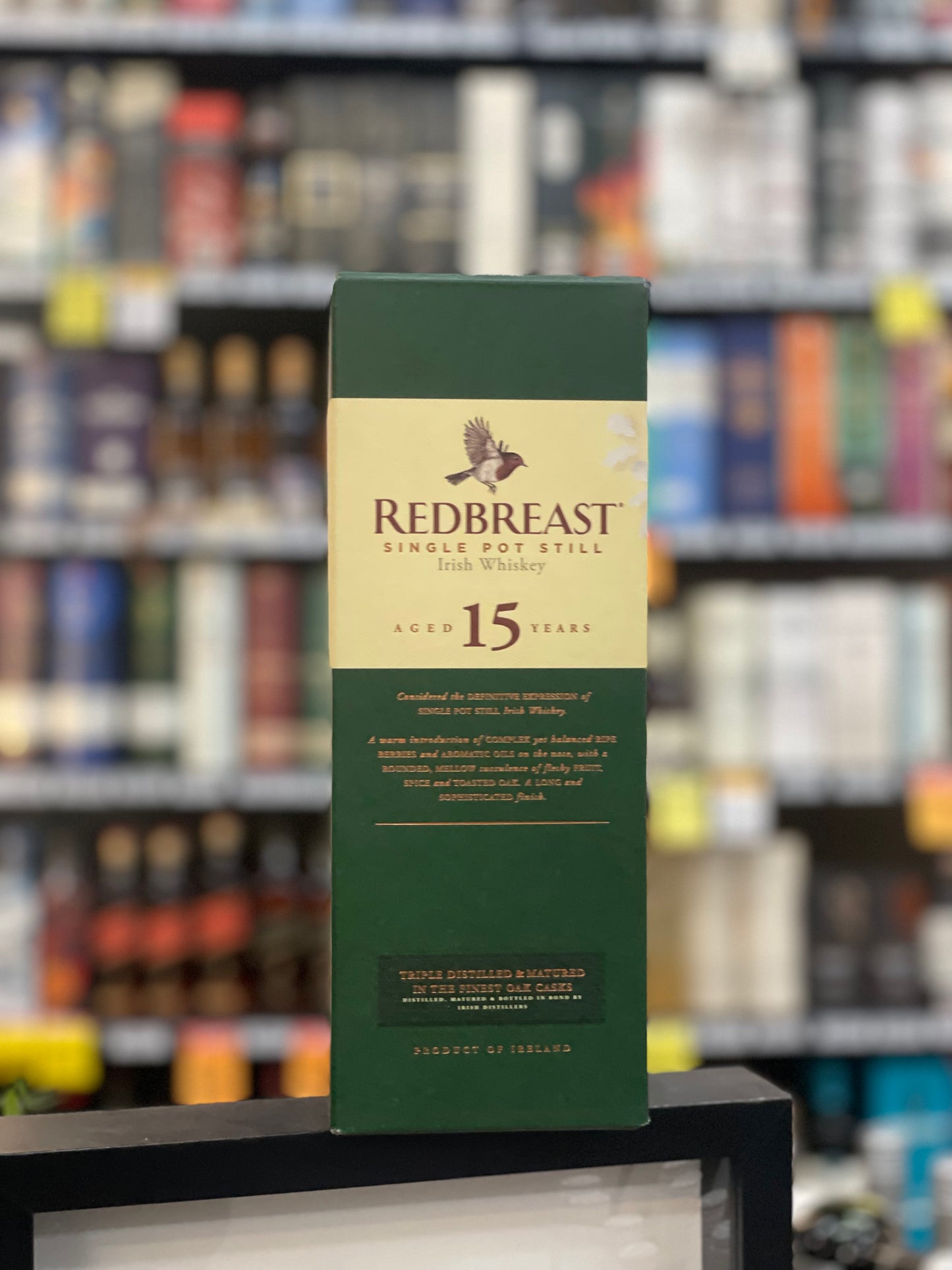 Redbreast 15yo Single Pot Still Irish Whisky (700ml)